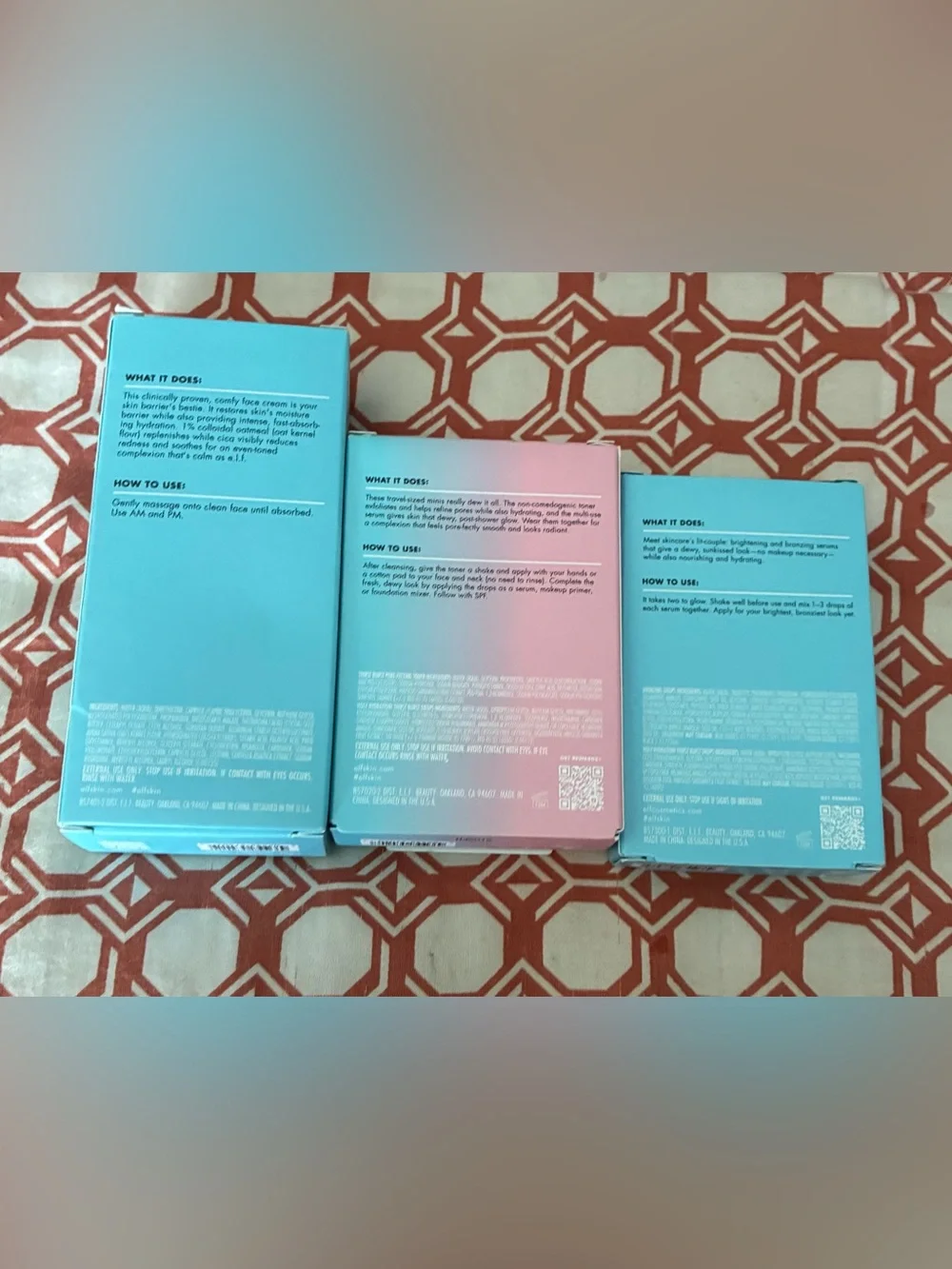 e.l.f. Holy Hydration 3-Piece Skincare Bundle NEW